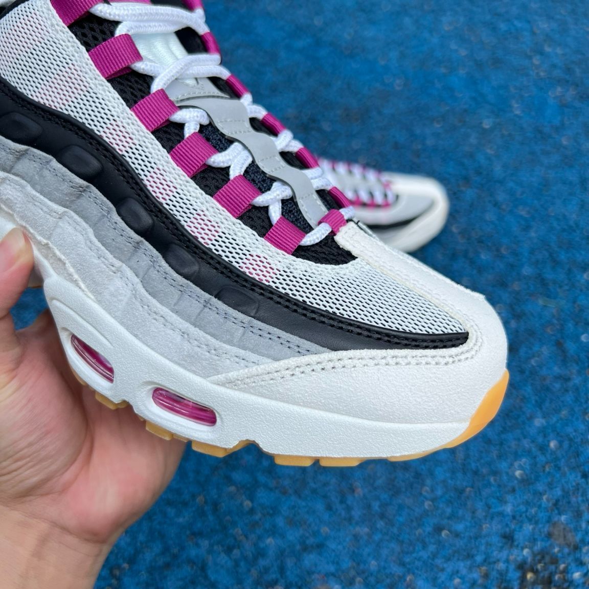 Air Max 95 Rosado y Negro