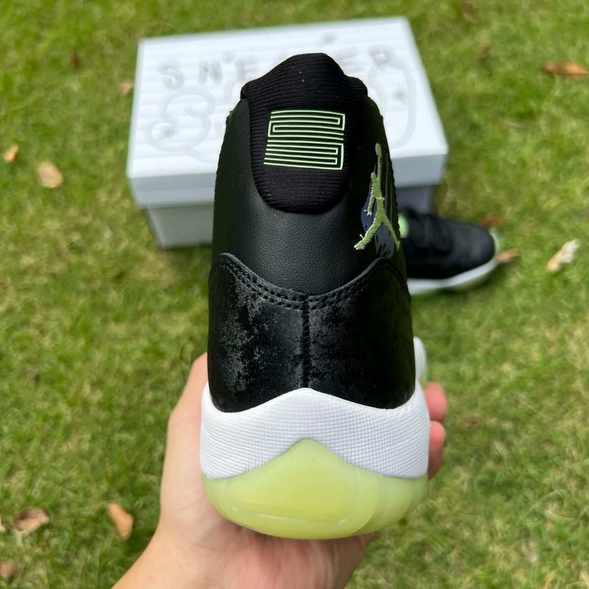 Jordan Retro 11 Barely Volt