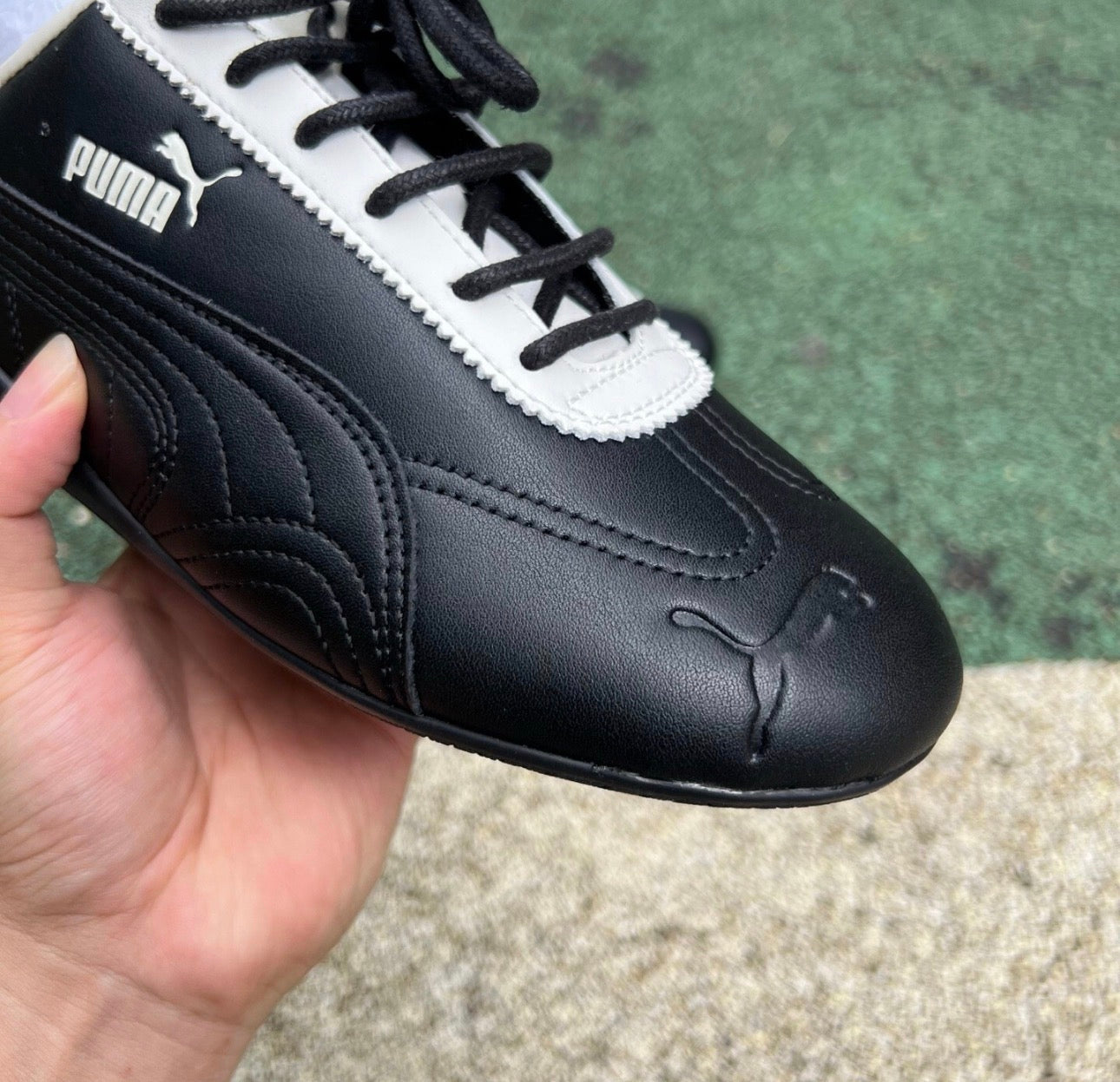 Puma Speedcat Negro y Blanco