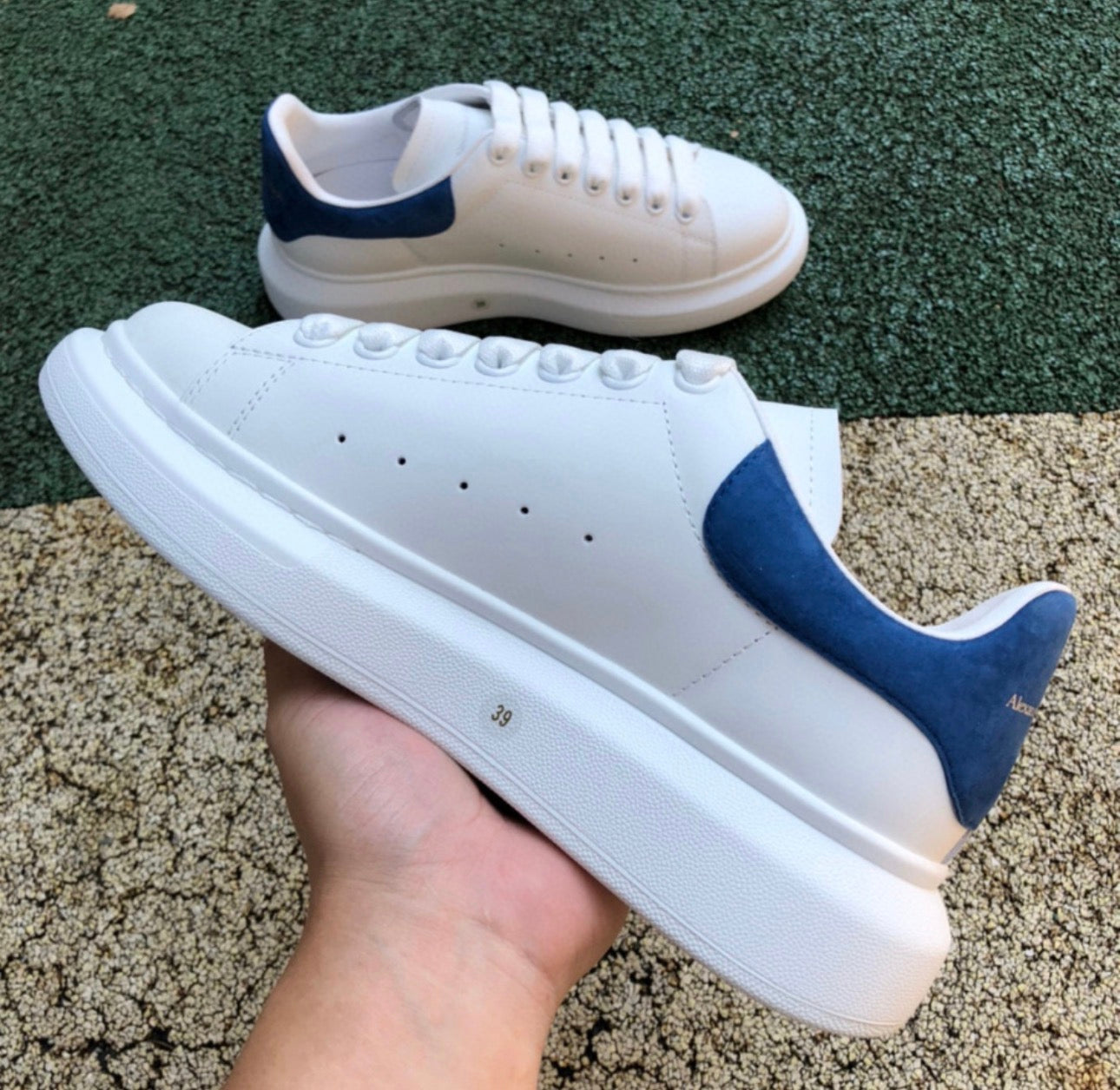 Alexander McQueen Azul Marino