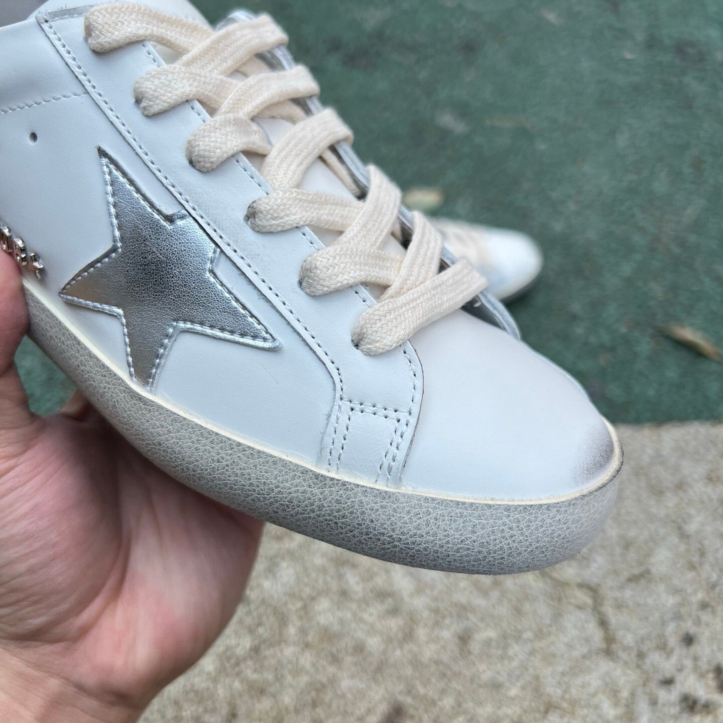 Golden Goose Blanco y Rosado