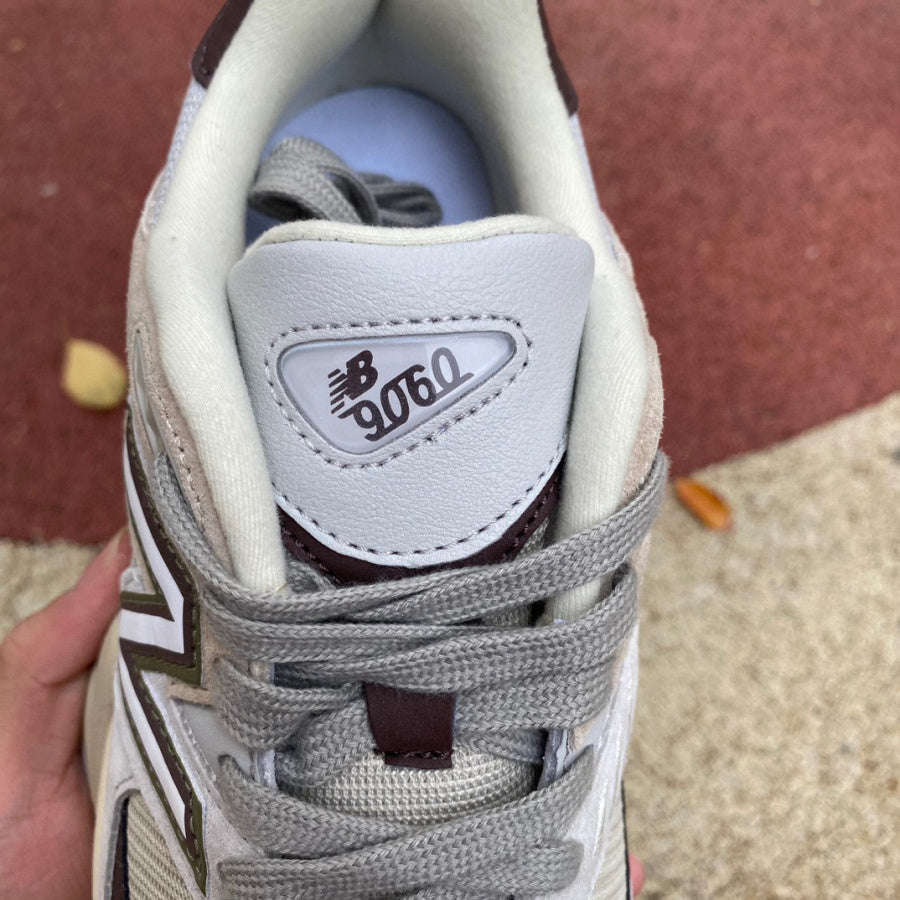 New Balance 9060 Beige y Vino