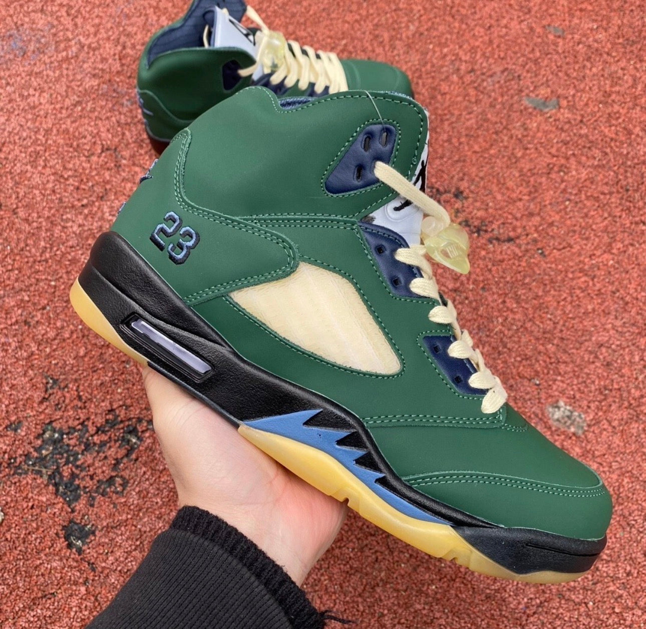 Jordan Retro 5 x A Ma Manier Verde