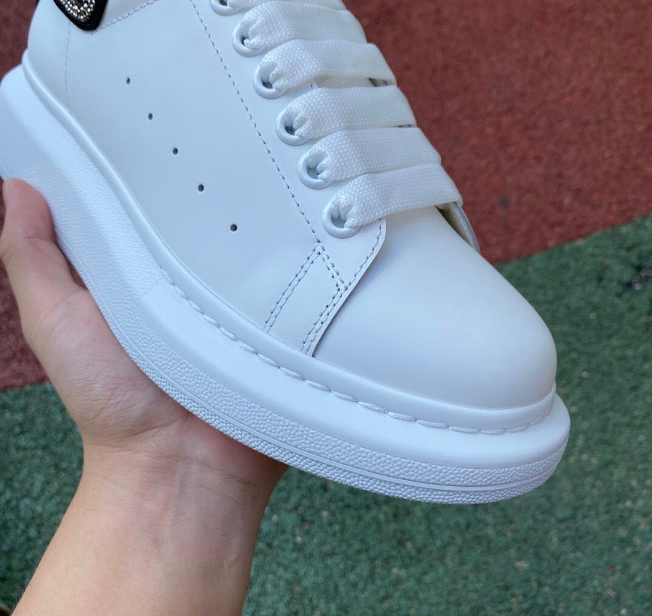 Alexander McQueen Negro y Brillitos