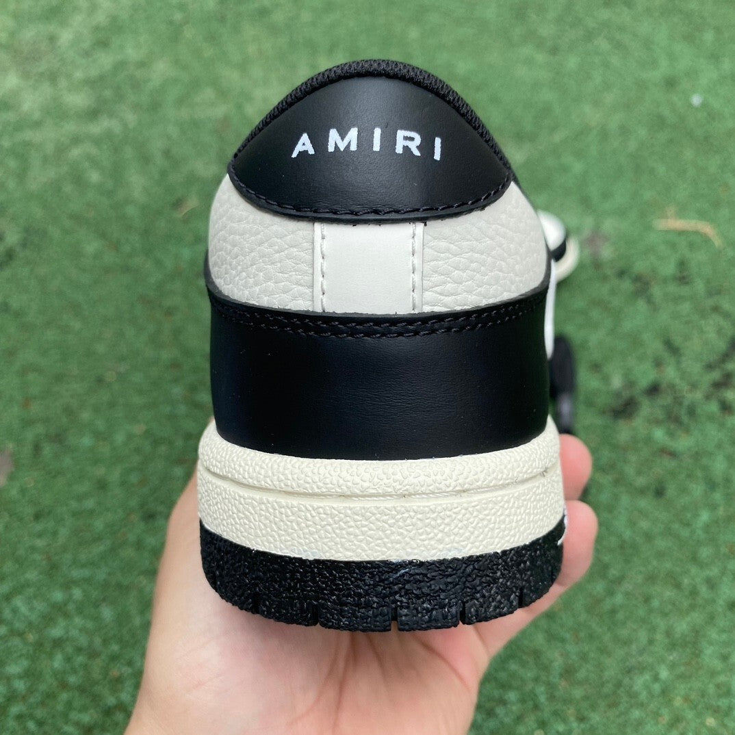 Amiri Skel Negro y Blanco