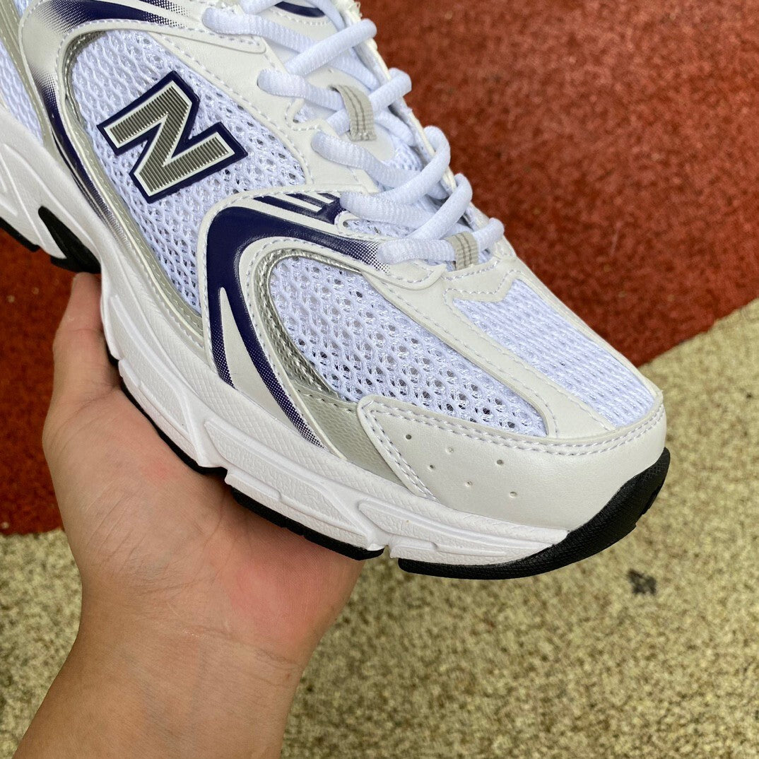 New Balance 530 Plateado y Azul