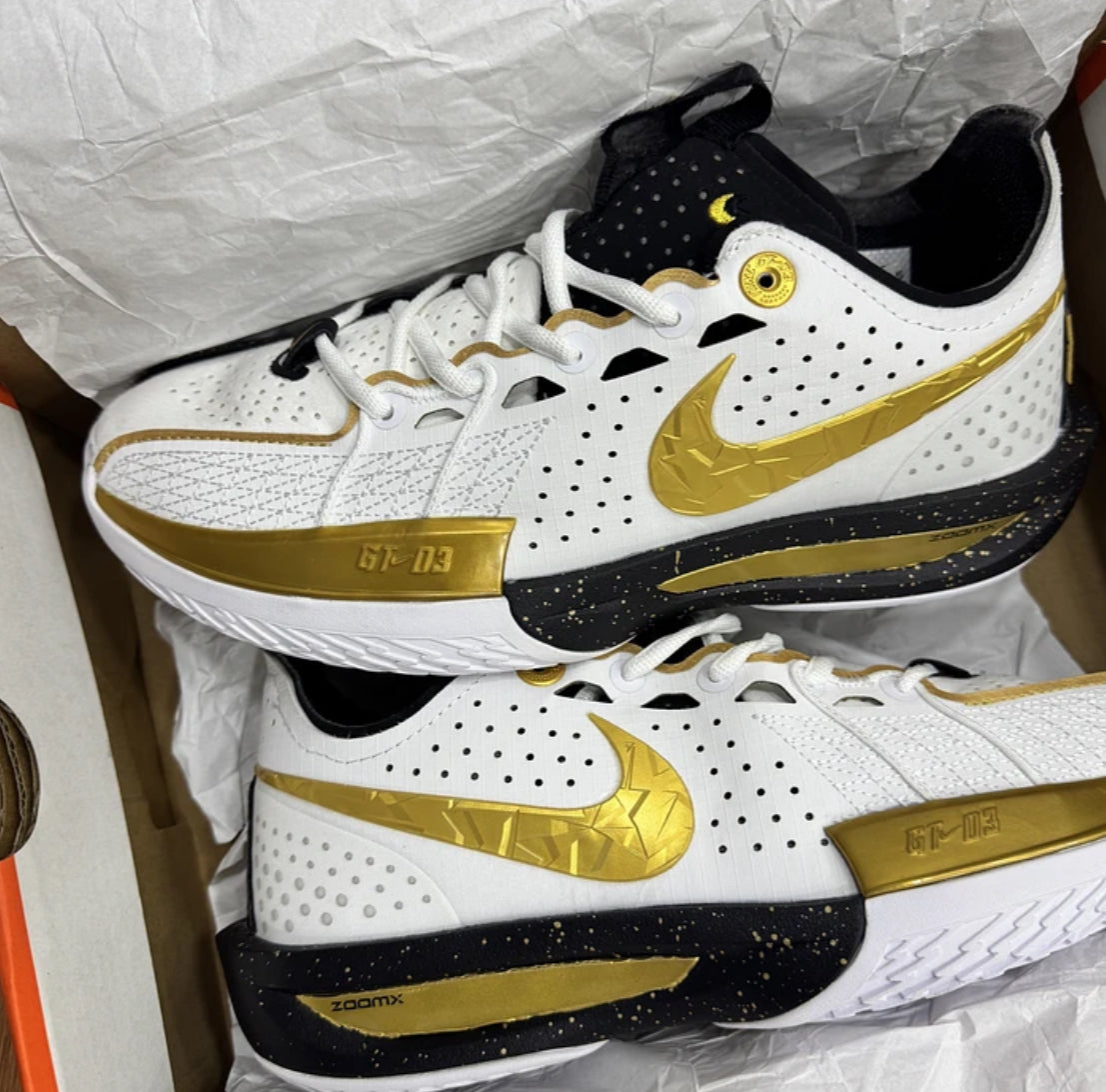 Nike GT Cut 3 White Gold