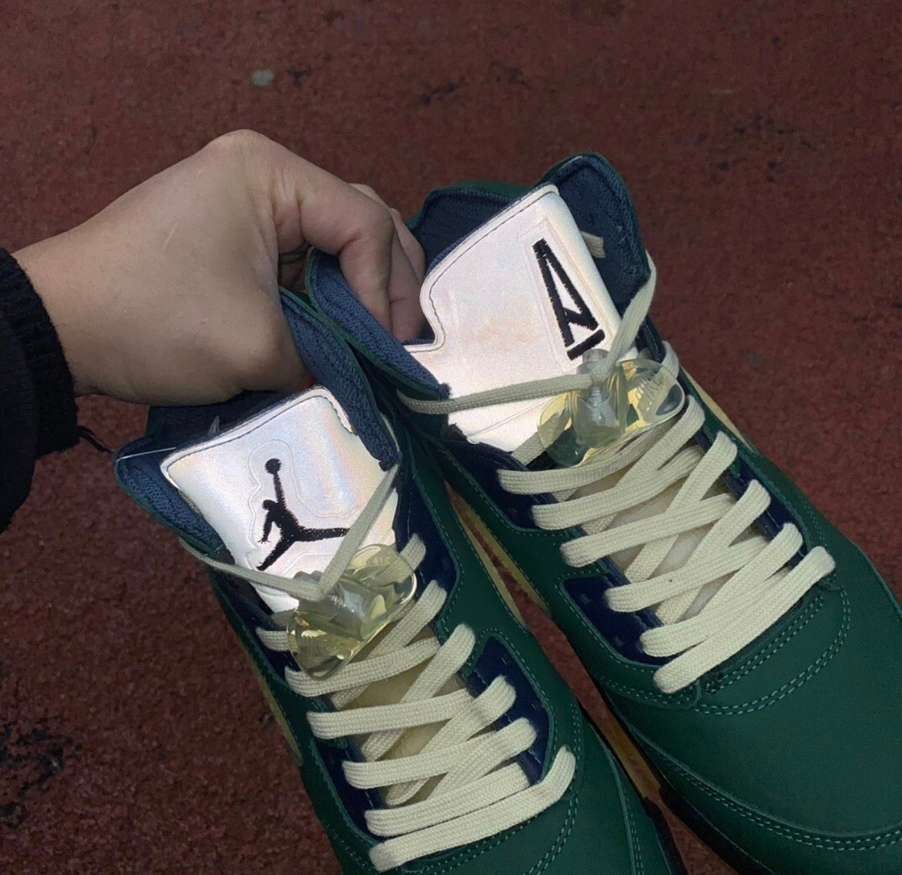Jordan Retro 5 x A Ma Manier Verde