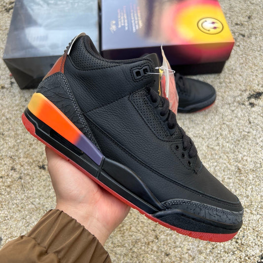 Jordan Retro 3 J Balvin Negro