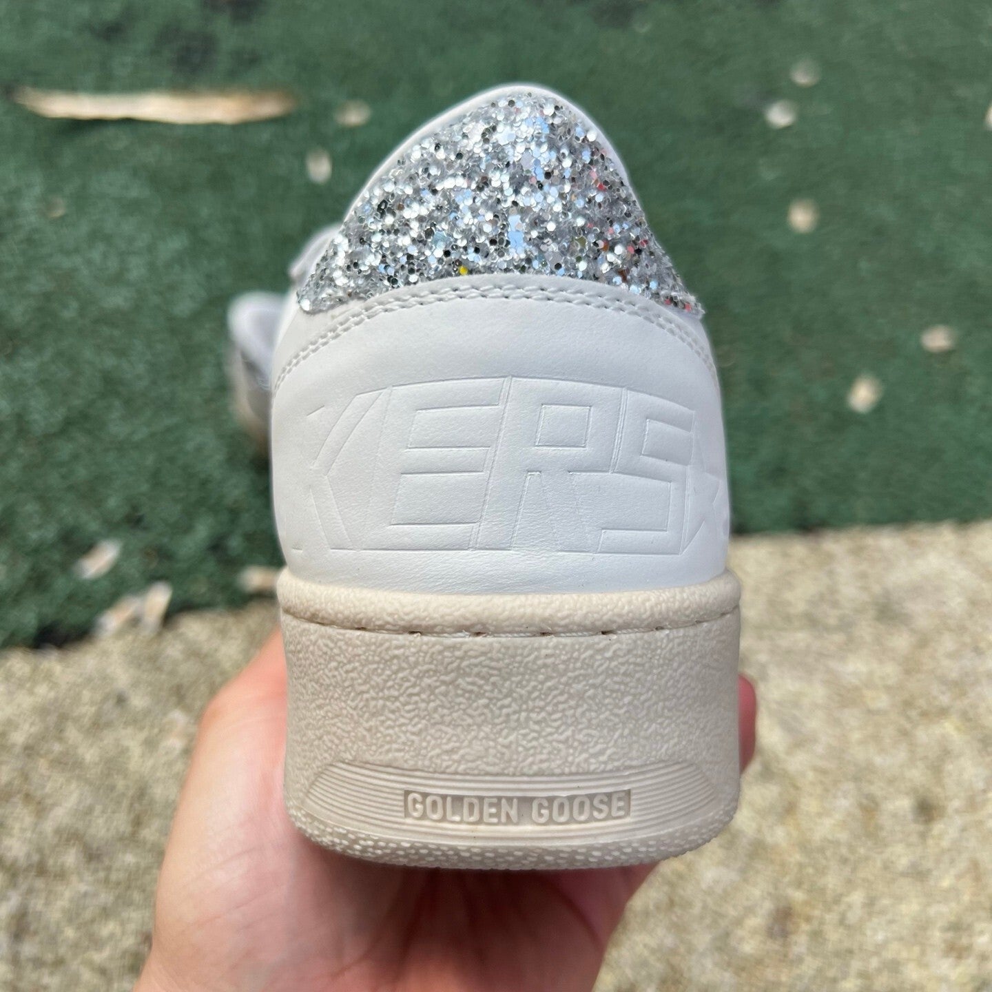 Golden Goose Ballstar Blanco y Rosado