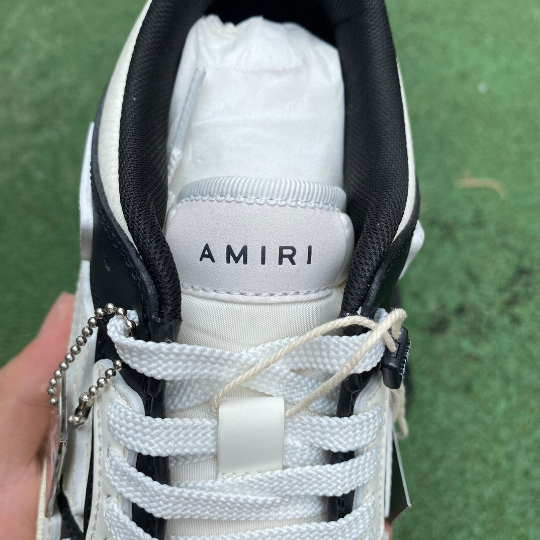 Amiri Skel Negro y Blanco