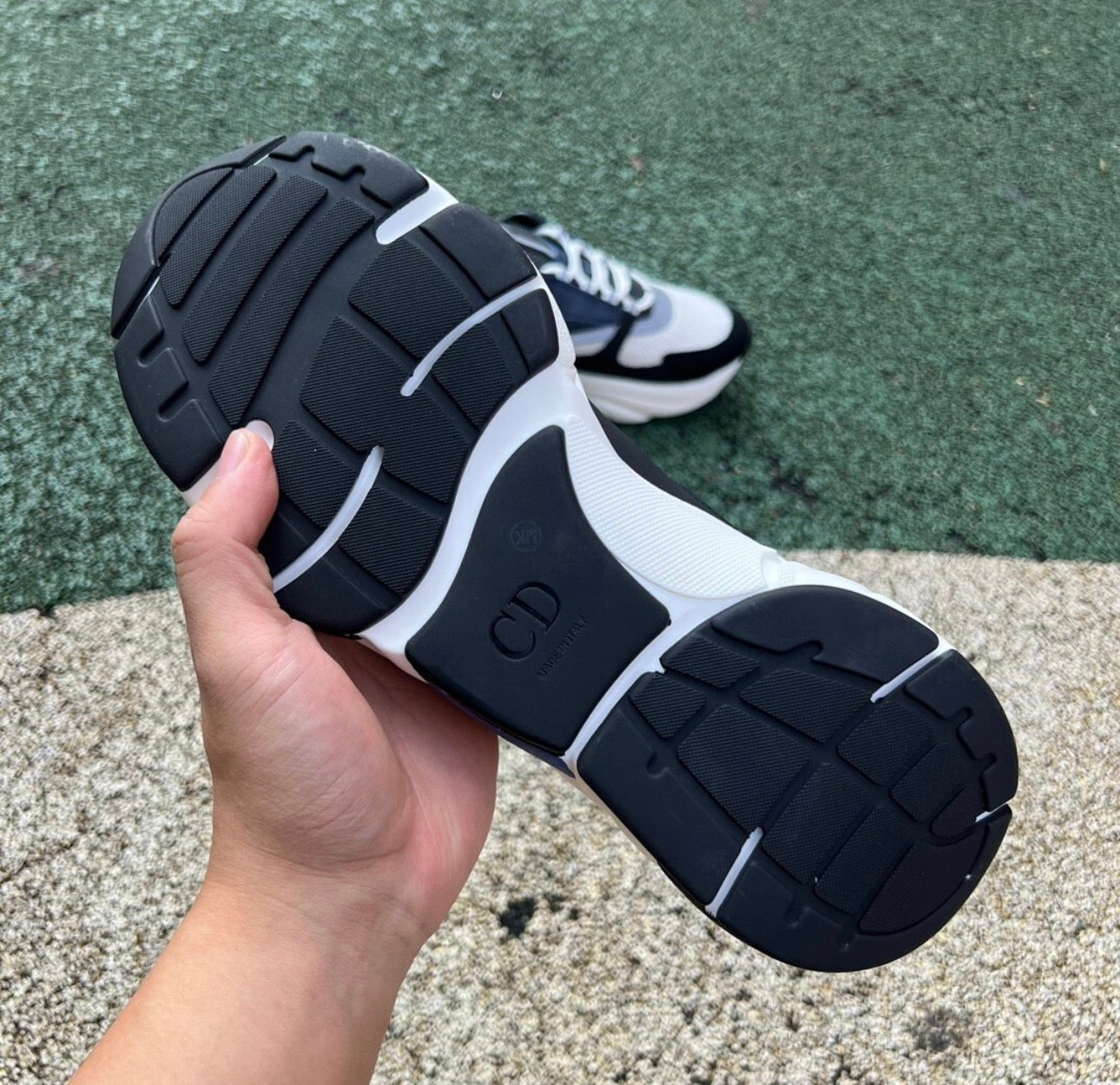 Dior B22 Negro y Azul Marino