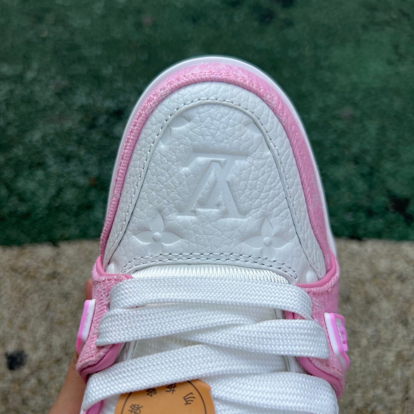 Louis Vuitton Trainer Rosado
