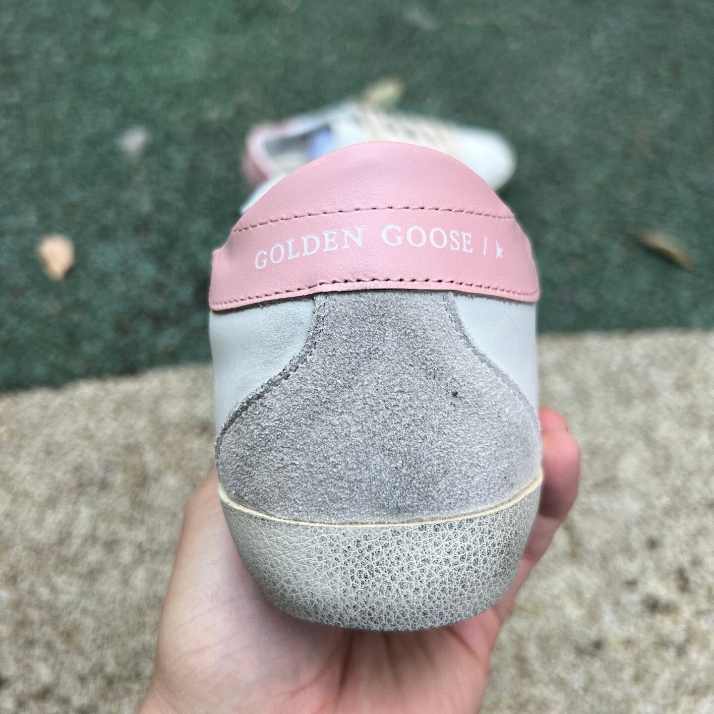 Golden Goose Blanco y Rosado