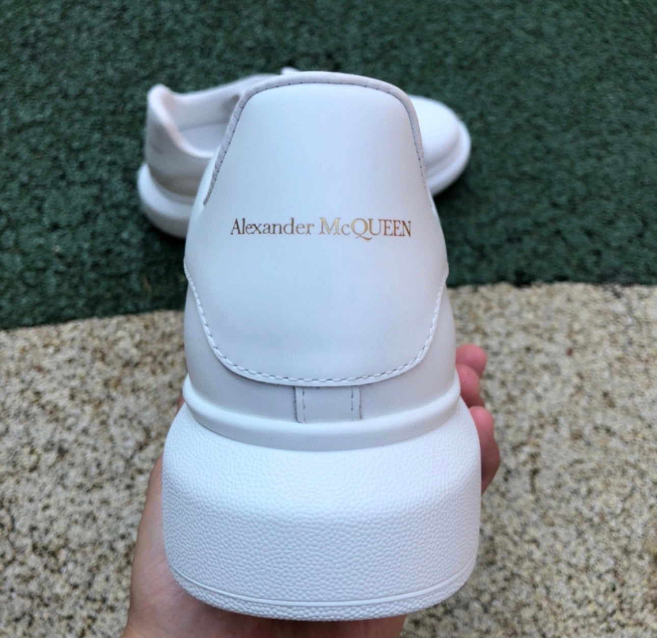 Alexander McQueen Blanco Cuero