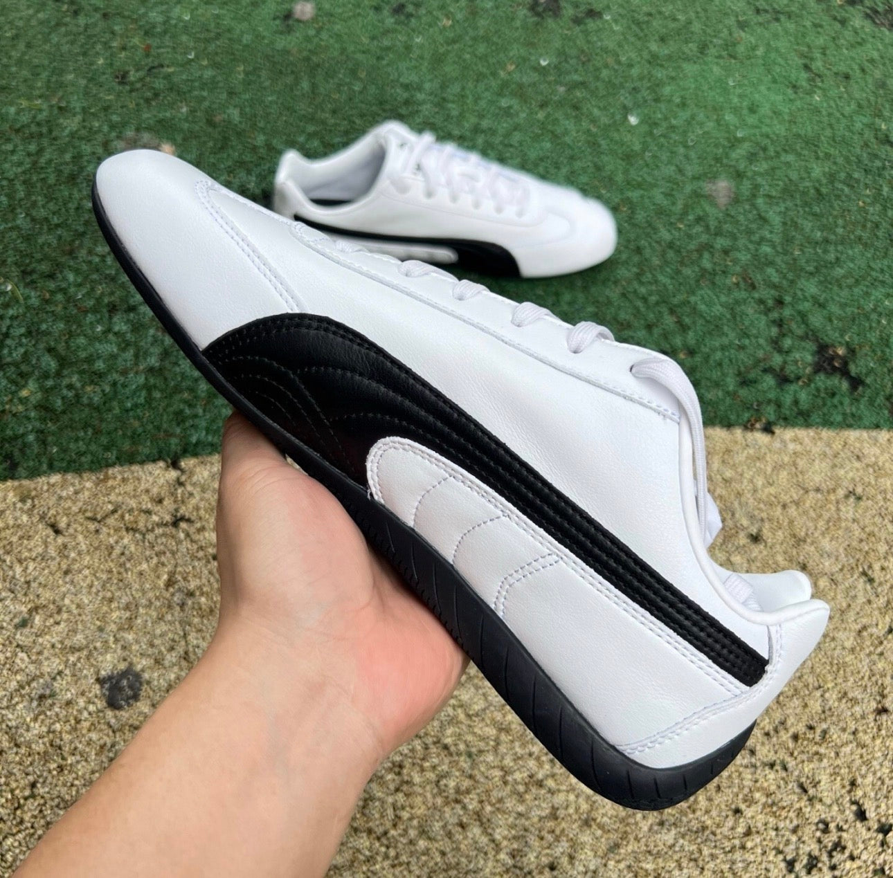 Puma Speedcat Blanco y Negro