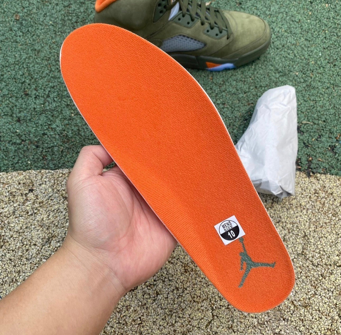 Jordan Retro 5 Olive