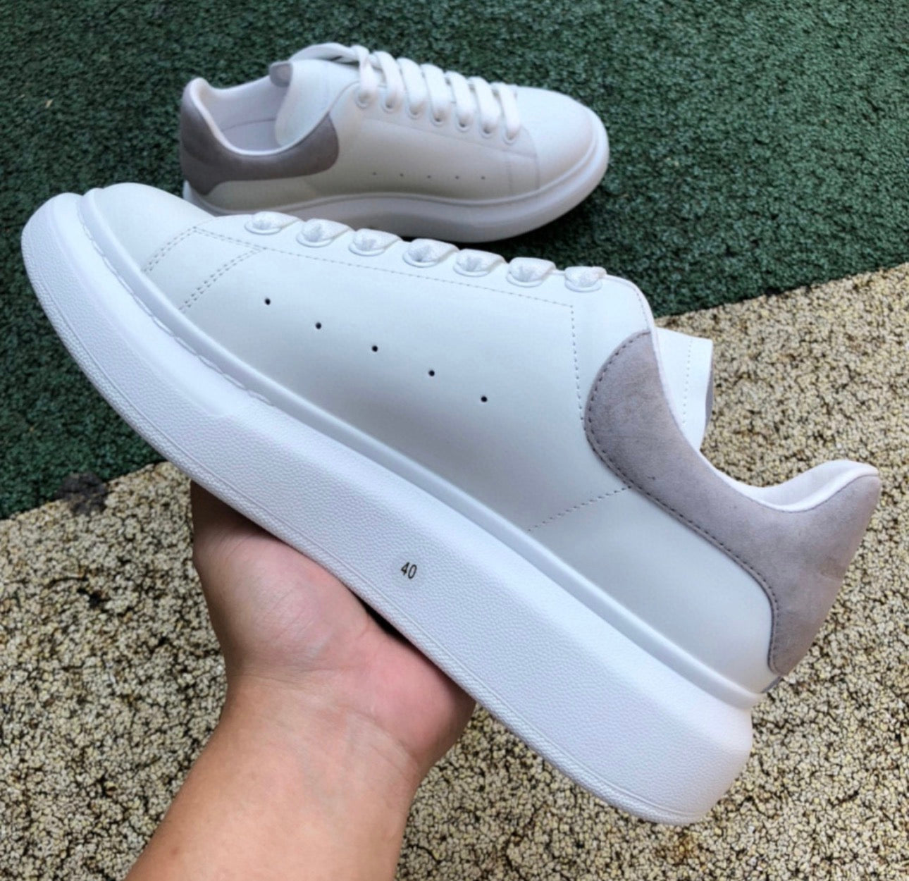 Alexander McQueen Gris Ratón