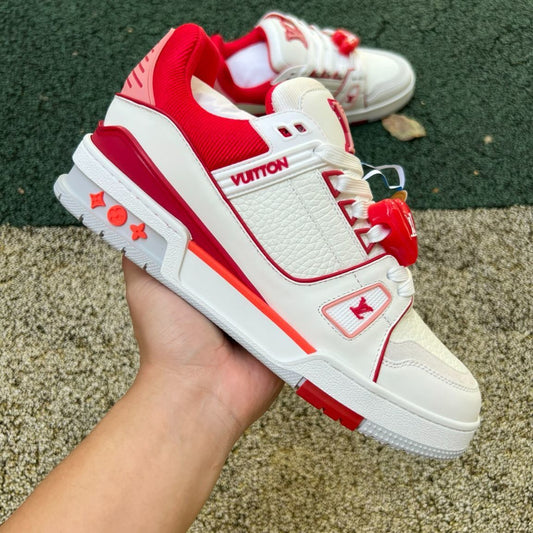 Louis Vuitton Trainer Corazón Rojo
