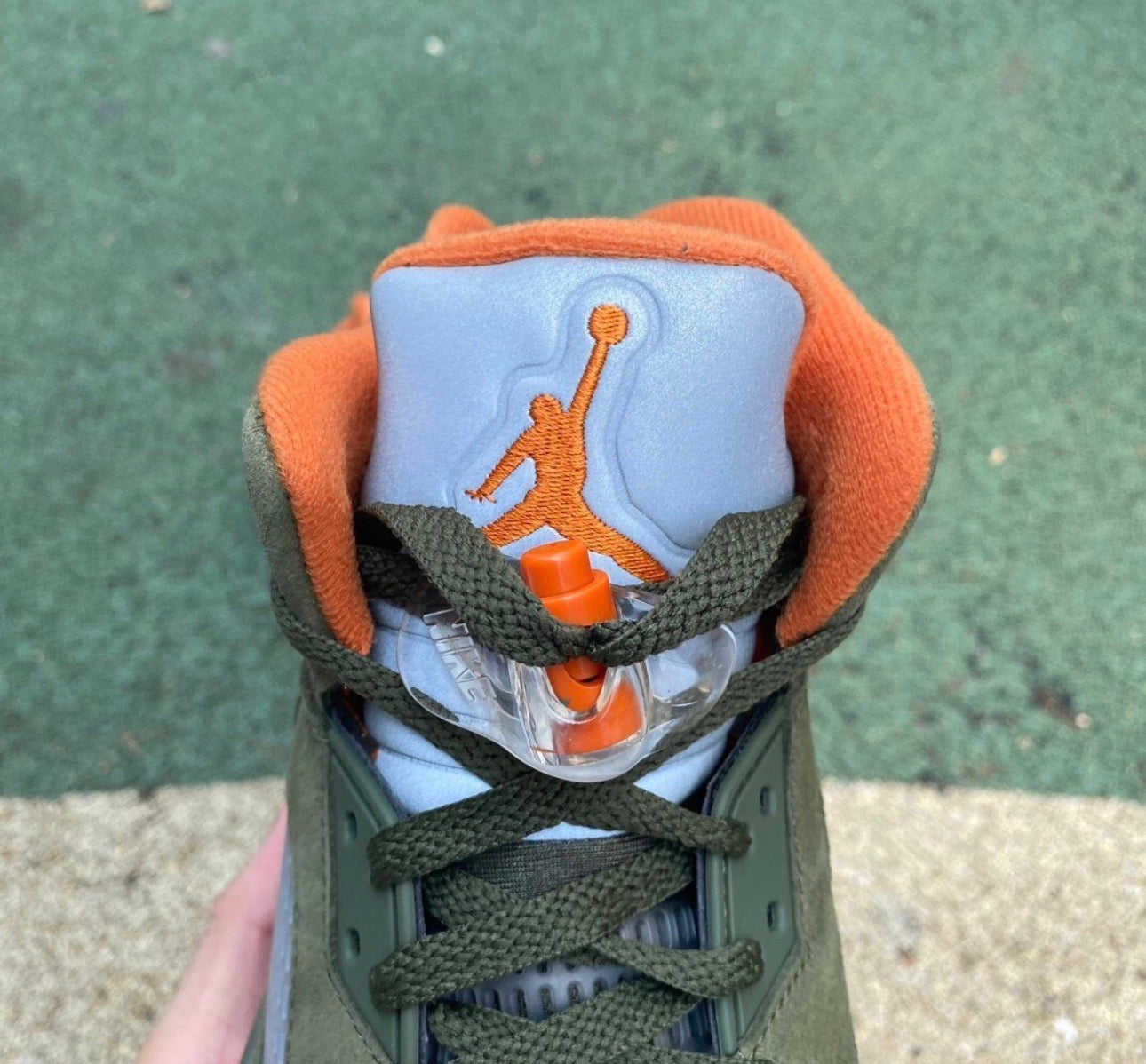 Jordan Retro 5 Olive