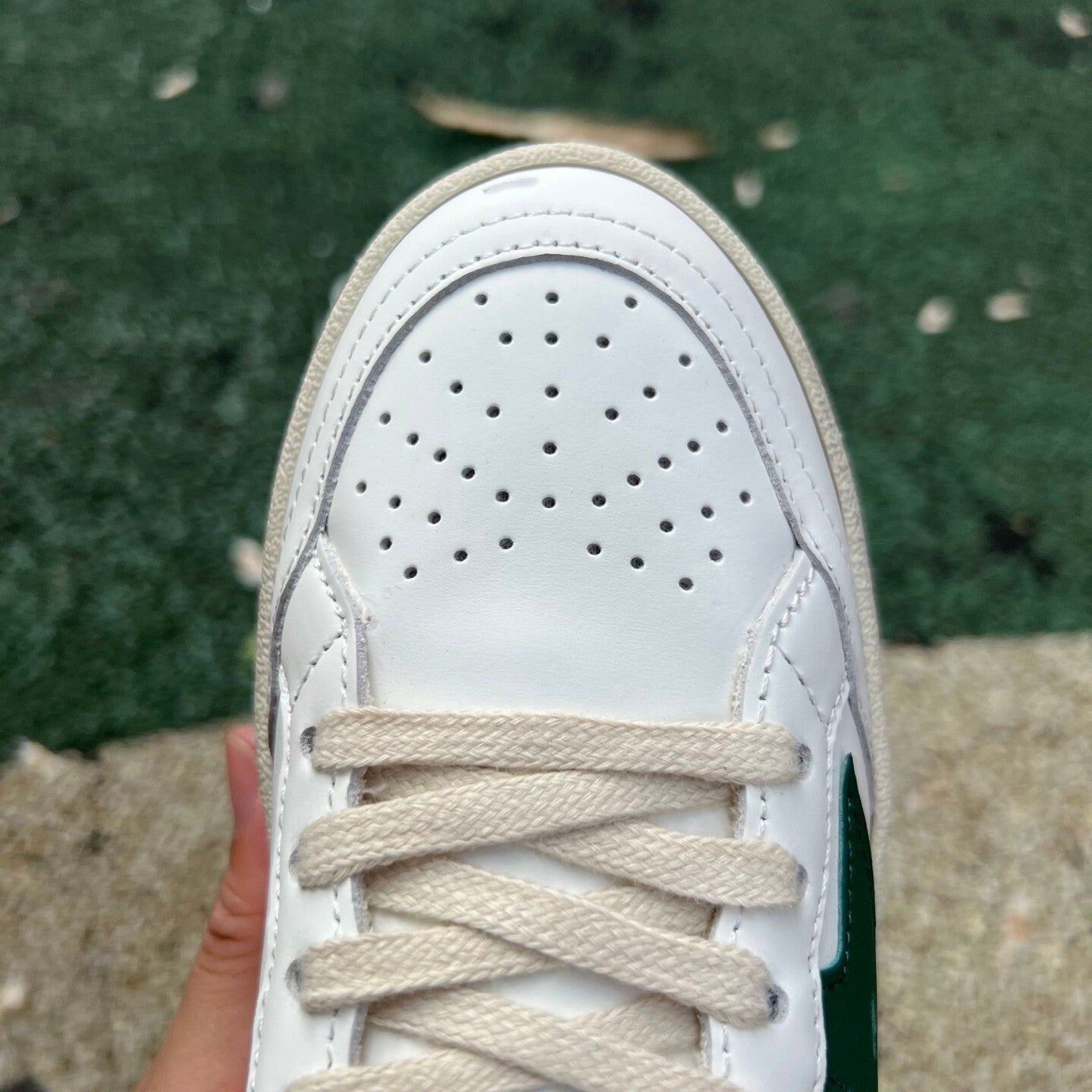 Golden Goose Ballstar Verde y Blanco