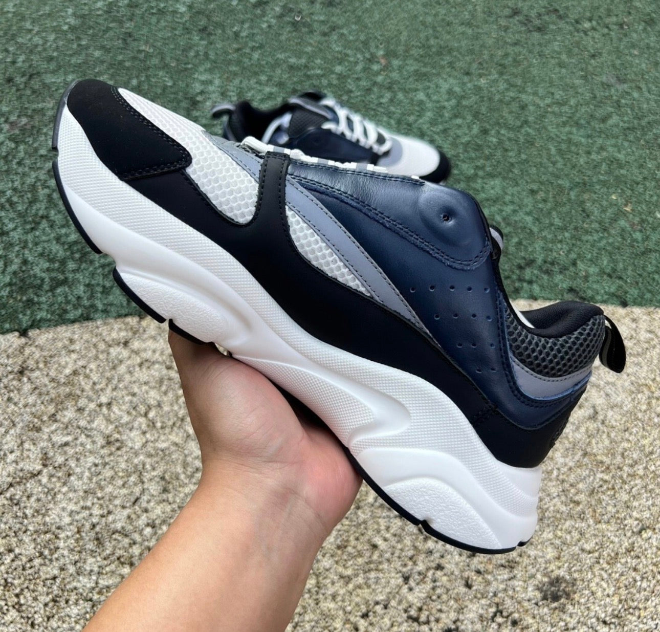 Dior B22 Negro y Azul Marino