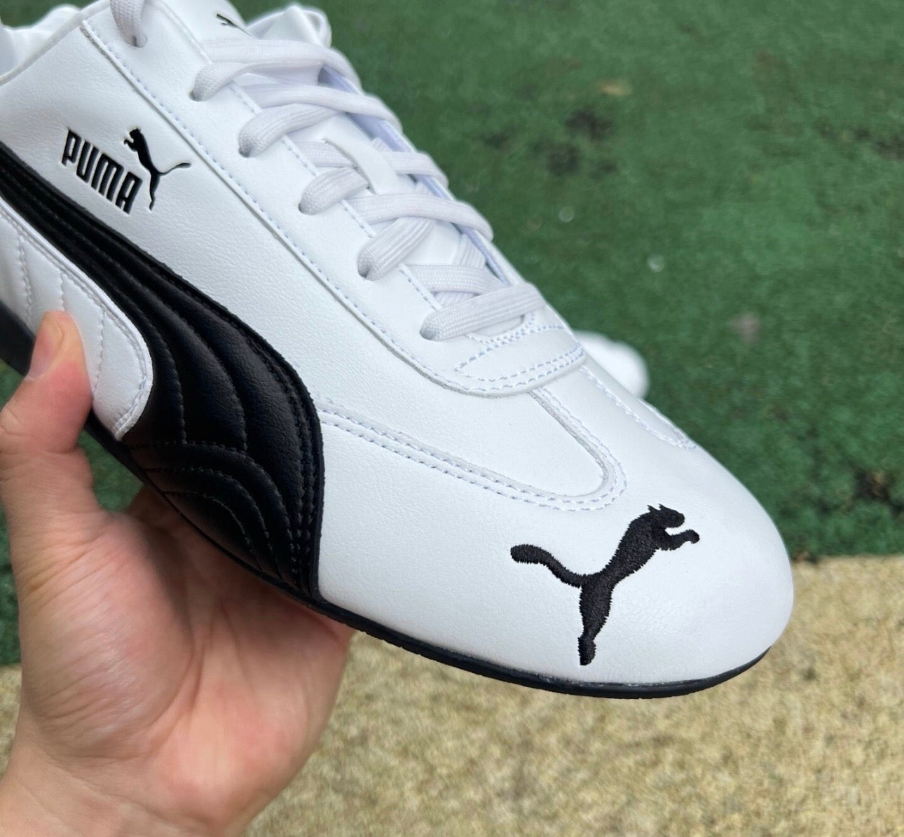Puma Speedcat Blanco y Negro