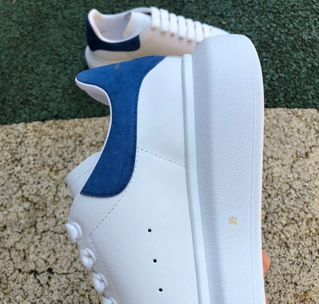 Alexander McQueen Azul Marino