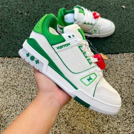 Louis Vuitton Trainer Corazón Verde