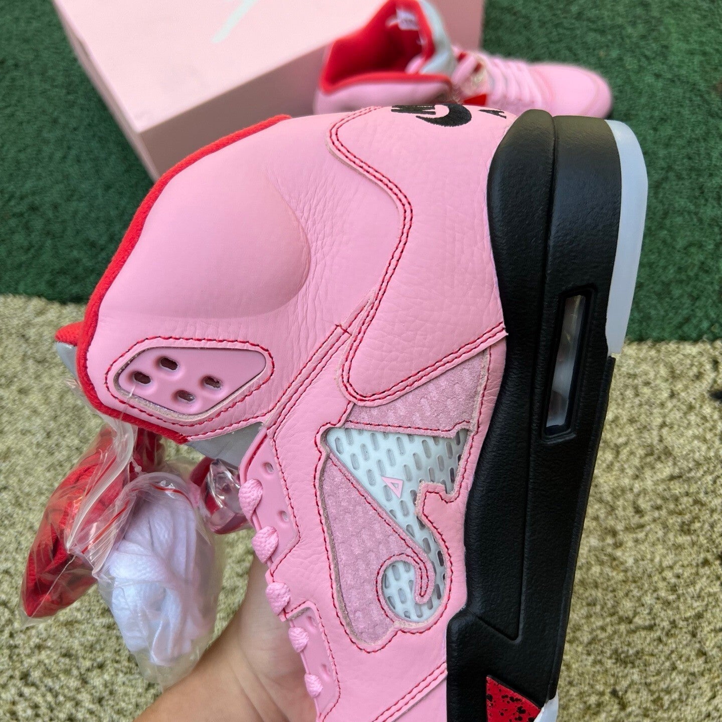 Jordan Retro 5 Awake Rosa