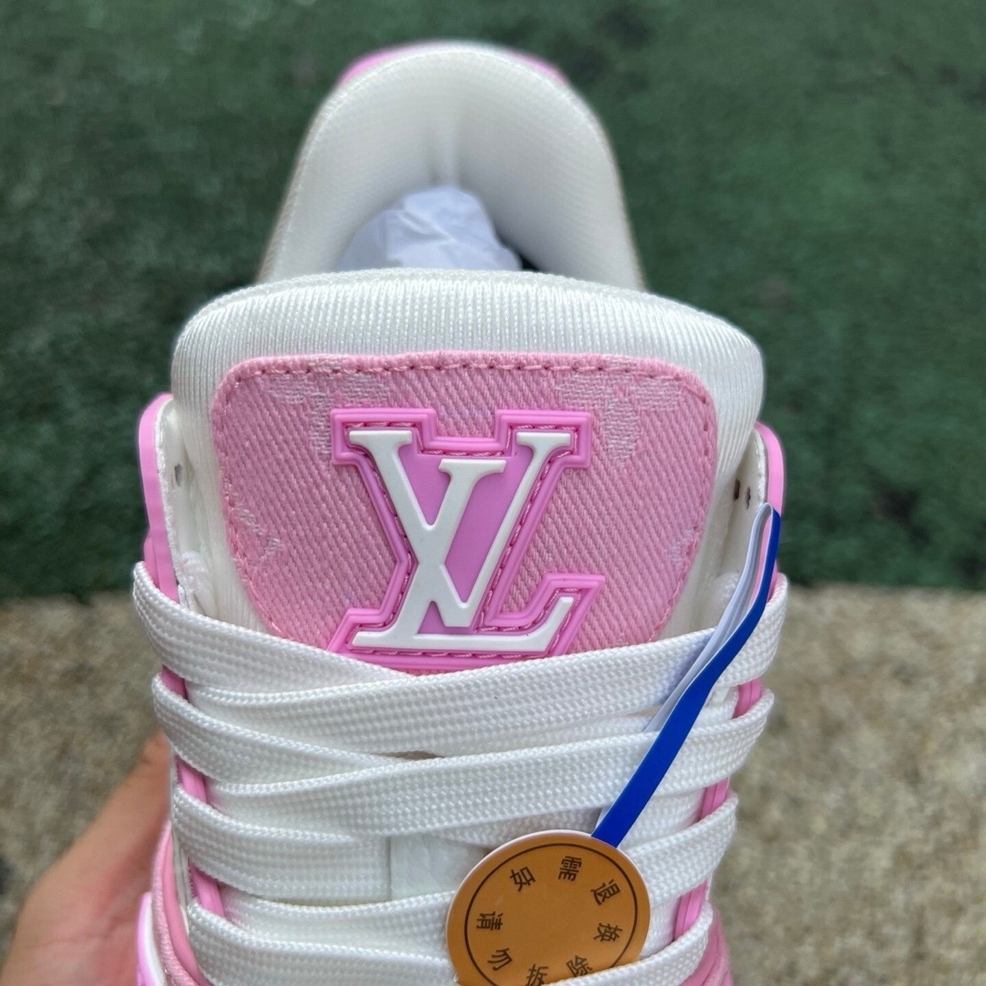 Louis Vuitton Trainer Rosado
