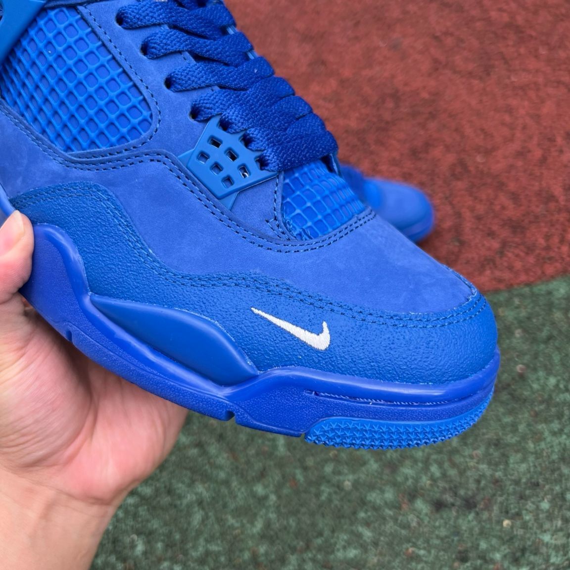 Jordan Retro 4 Bike Azul