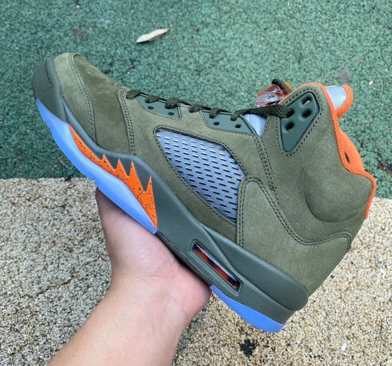 Jordan Retro 5 Olive