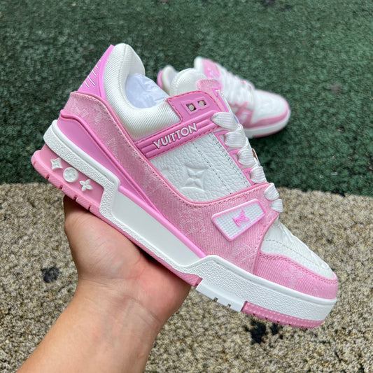Louis Vuitton Trainer Rosado