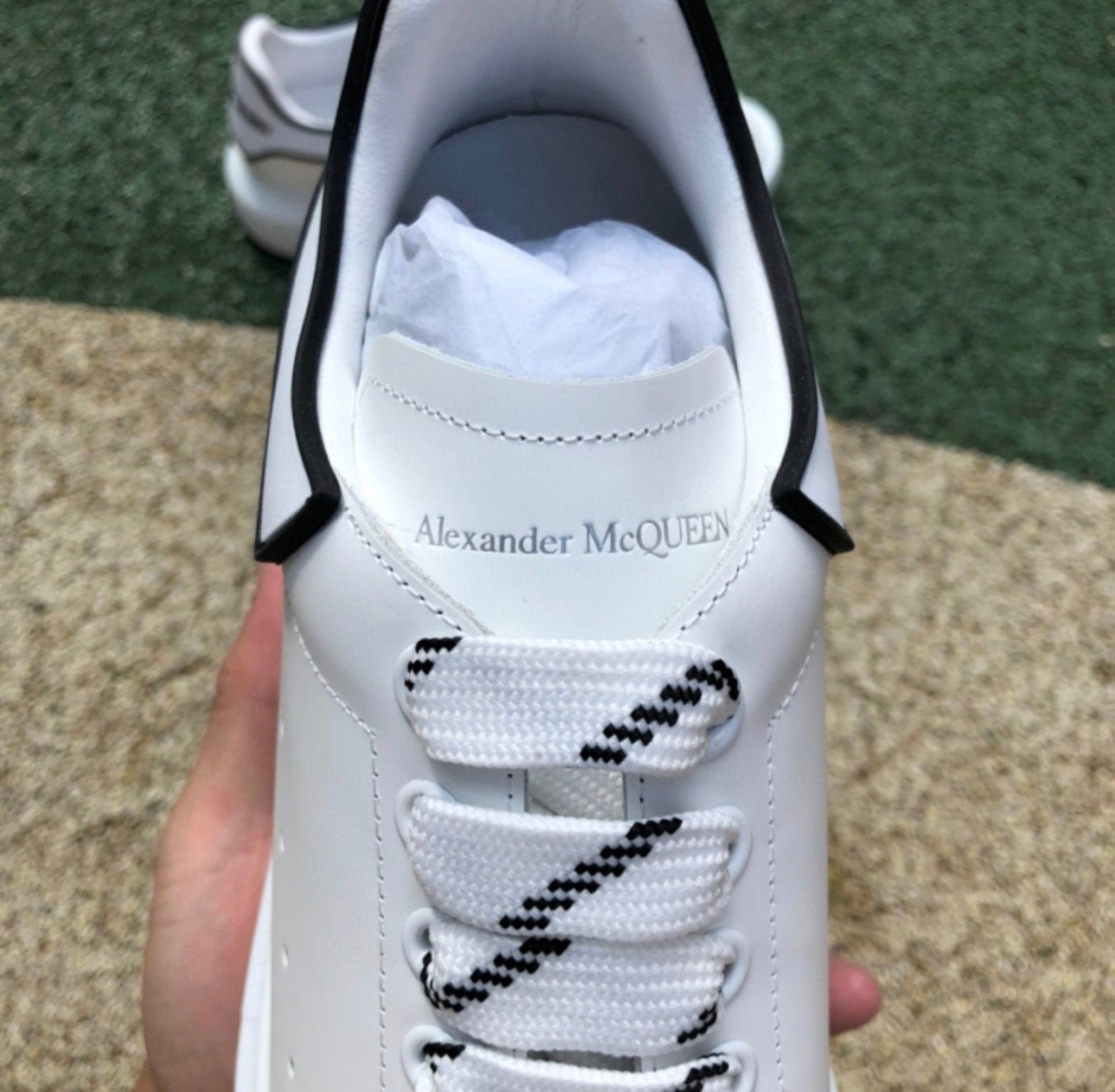 Alexander McQueen Blanco Negro
