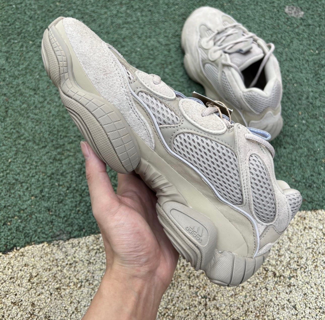 Yeezy 500 Gris Claro