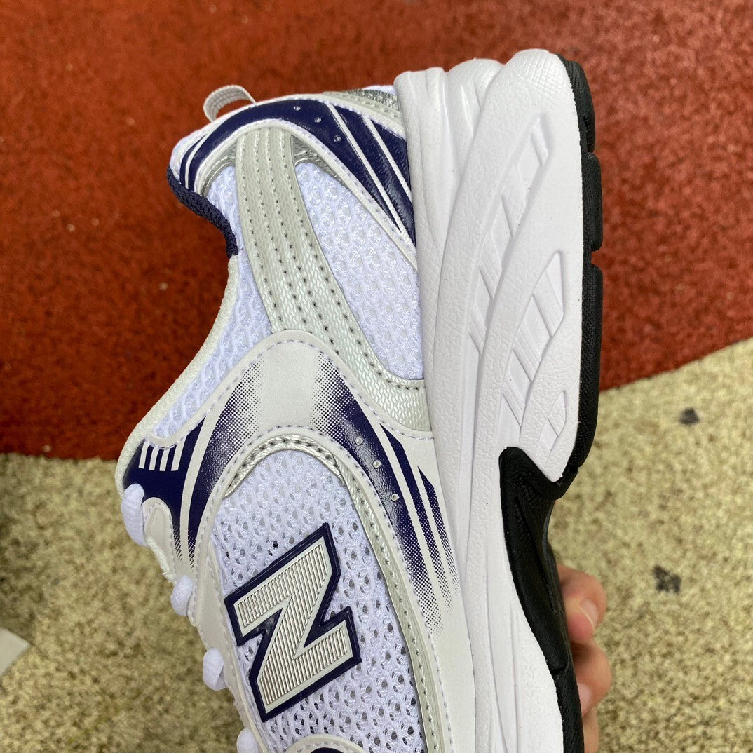 New Balance 530 Plateado y Azul