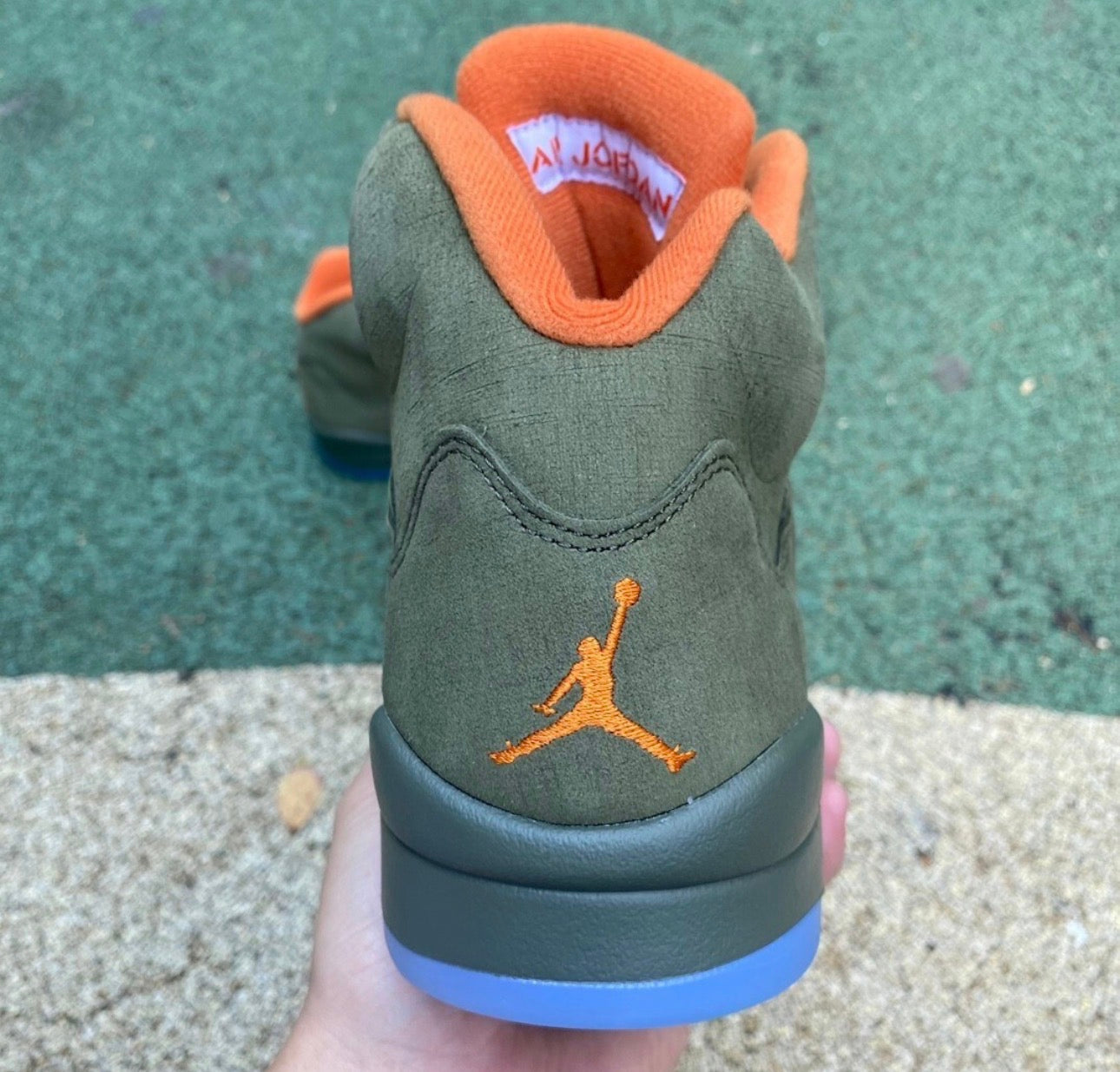 Jordan Retro 5 Olive