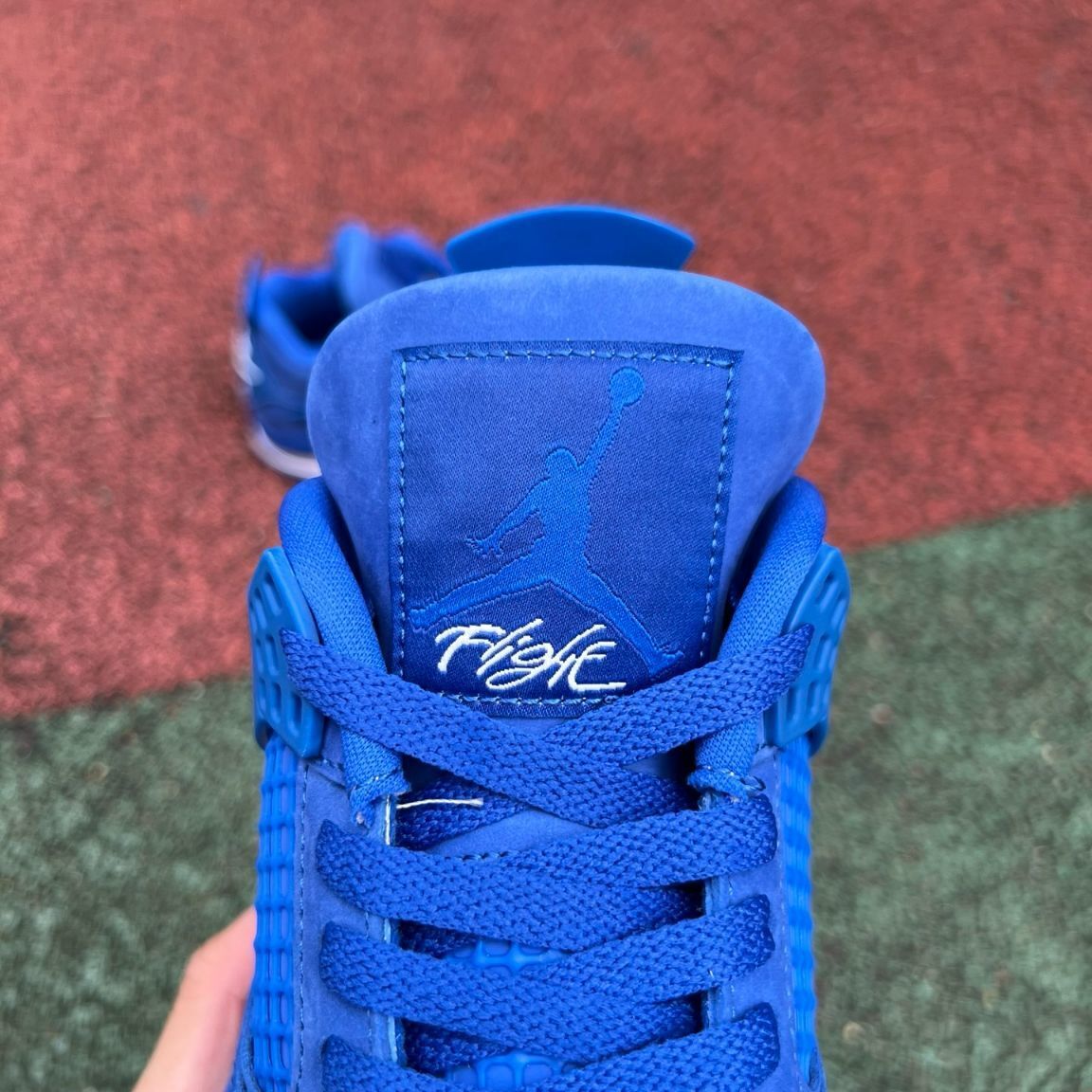 Jordan Retro 4 Bike Azul
