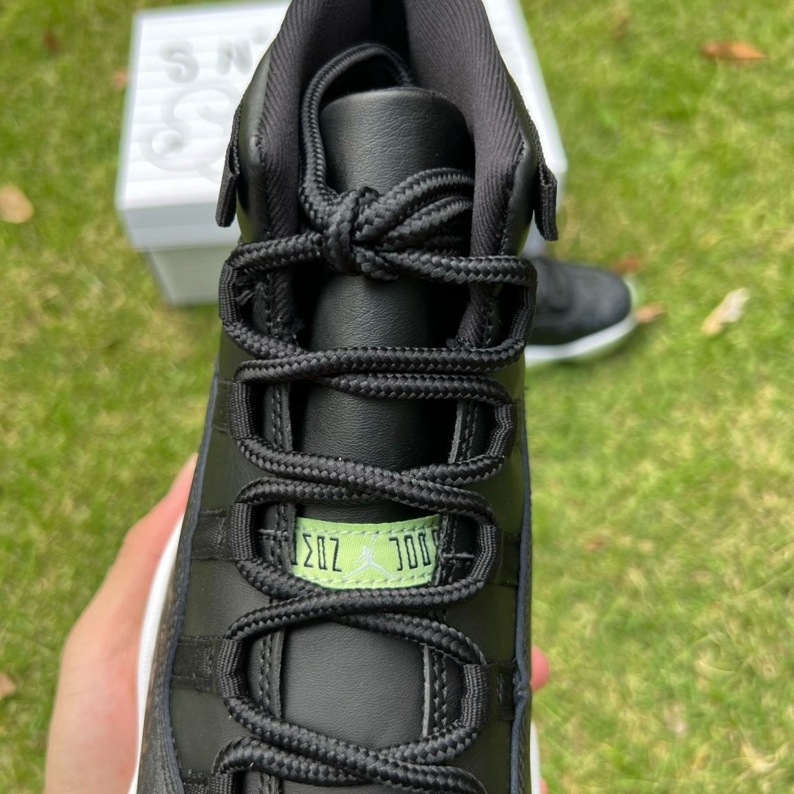 Jordan Retro 11 Barely Volt