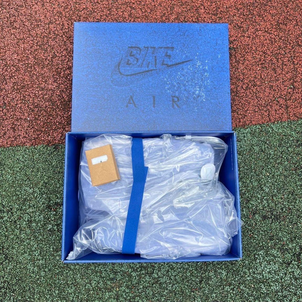 Jordan Retro 4 Bike Azul