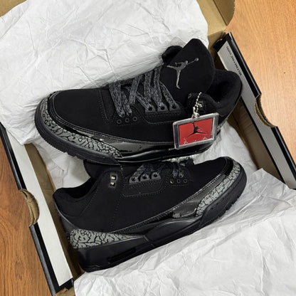 Jordan Retro 3 Black Cat