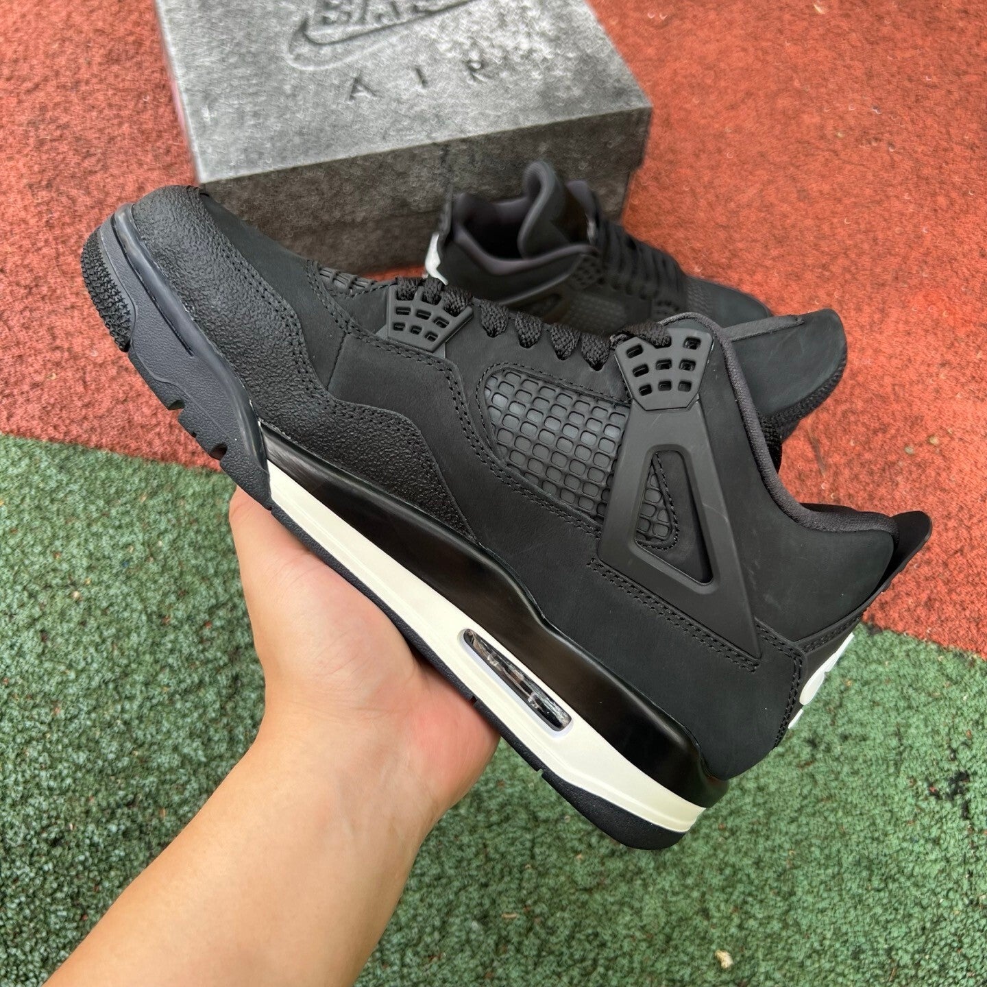Jordan Retro 4 x Bike Negro