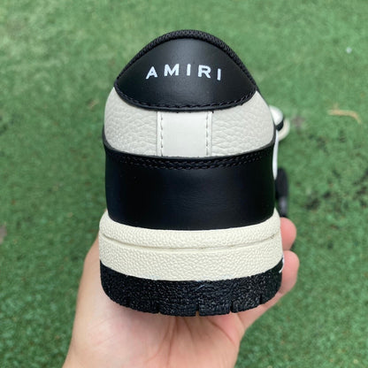 Amiri Skel Negro y Blanco