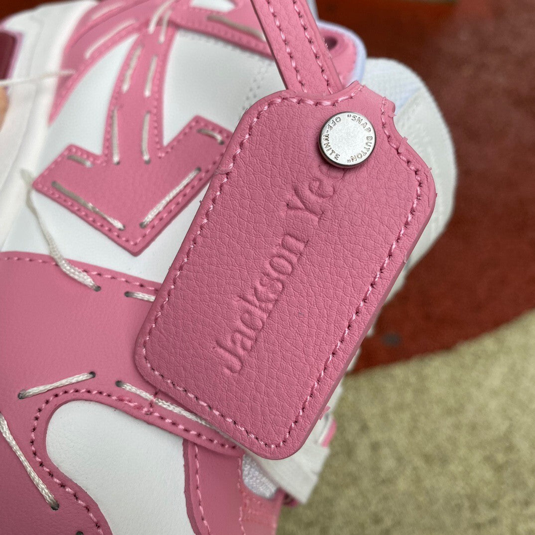 Off White Low Tops Rosa