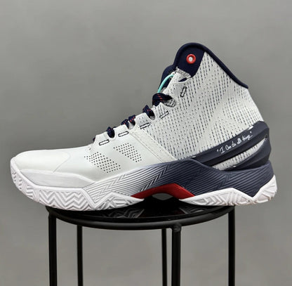 Under Armour Curry 2 White Blue