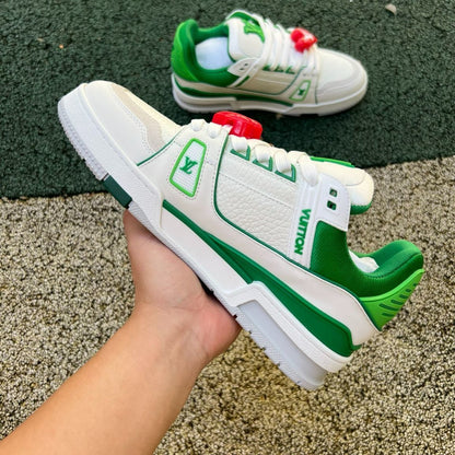 Louis Vuitton Trainer Corazón Verde