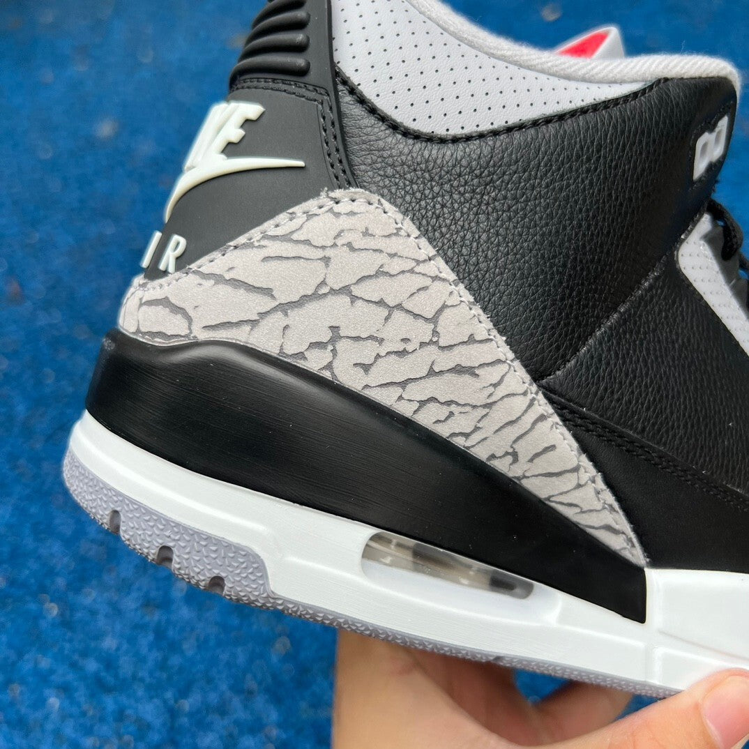 Jordan Retro 3 Black Reimagined
