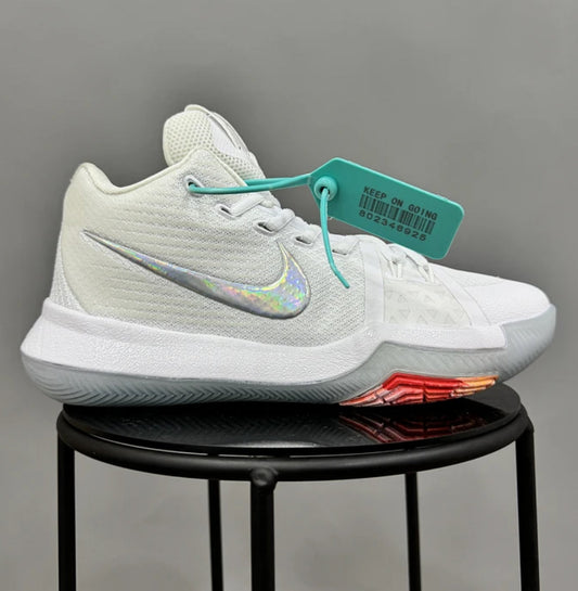 Nike Kyrie 3 White Tornasol