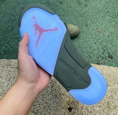 Jordan Retro 5 Olive